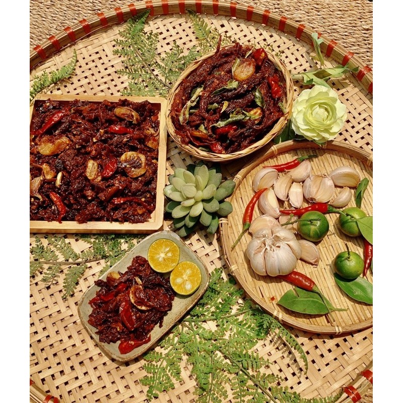 khô bò rim mật ông 250gam