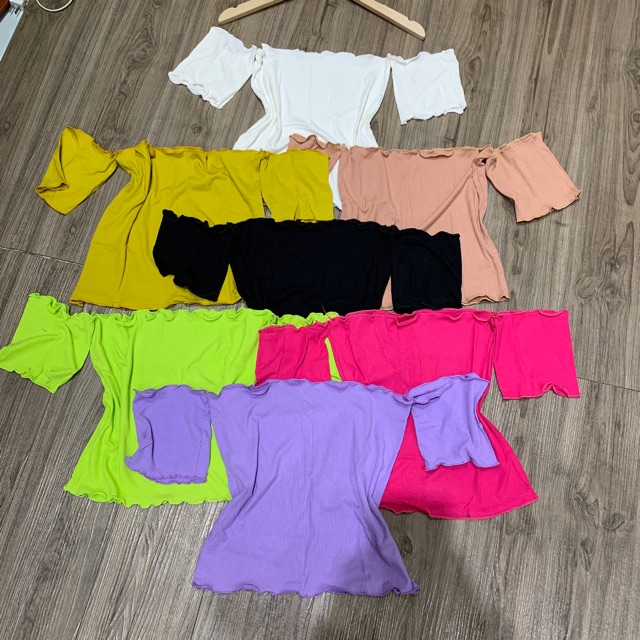 Áo trễ vai tăm siêu xinh