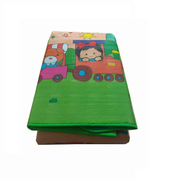 Thảm cotton mút xốp thông minh trải sàn,  2 mặt cho bé. dày 5mm