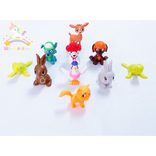 Chó Cứu Hộ Và Những Người Bạn Cho Bé (Set 10 Con) [Đồ Chơi Nhựa]