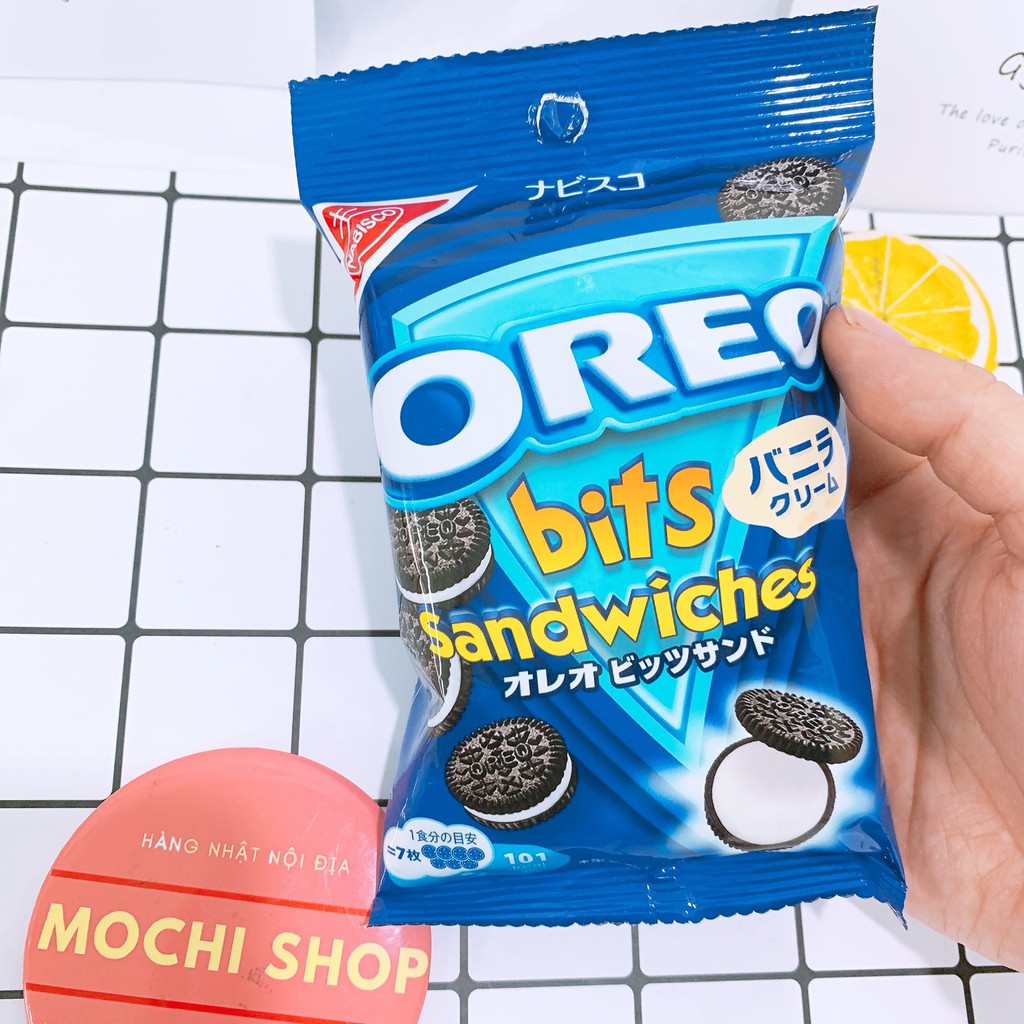 Bánh Quy Oreo Mini Bits Sandwiches &amp; YBC Noir Black Cocoa (Date: 2022)