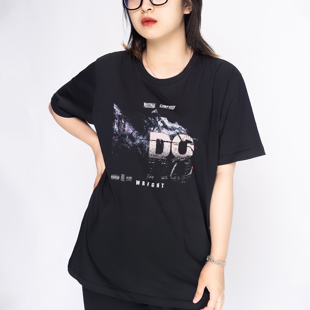 KACK /Áo thun Wright Meek Mill and Chief Keef rapper DO phong cách streetwear form rộng cotton!