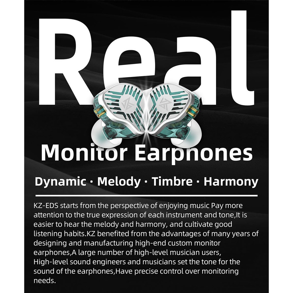 Tai nghe kz eds phiên bản mới, có mic, âm thanh cực hay