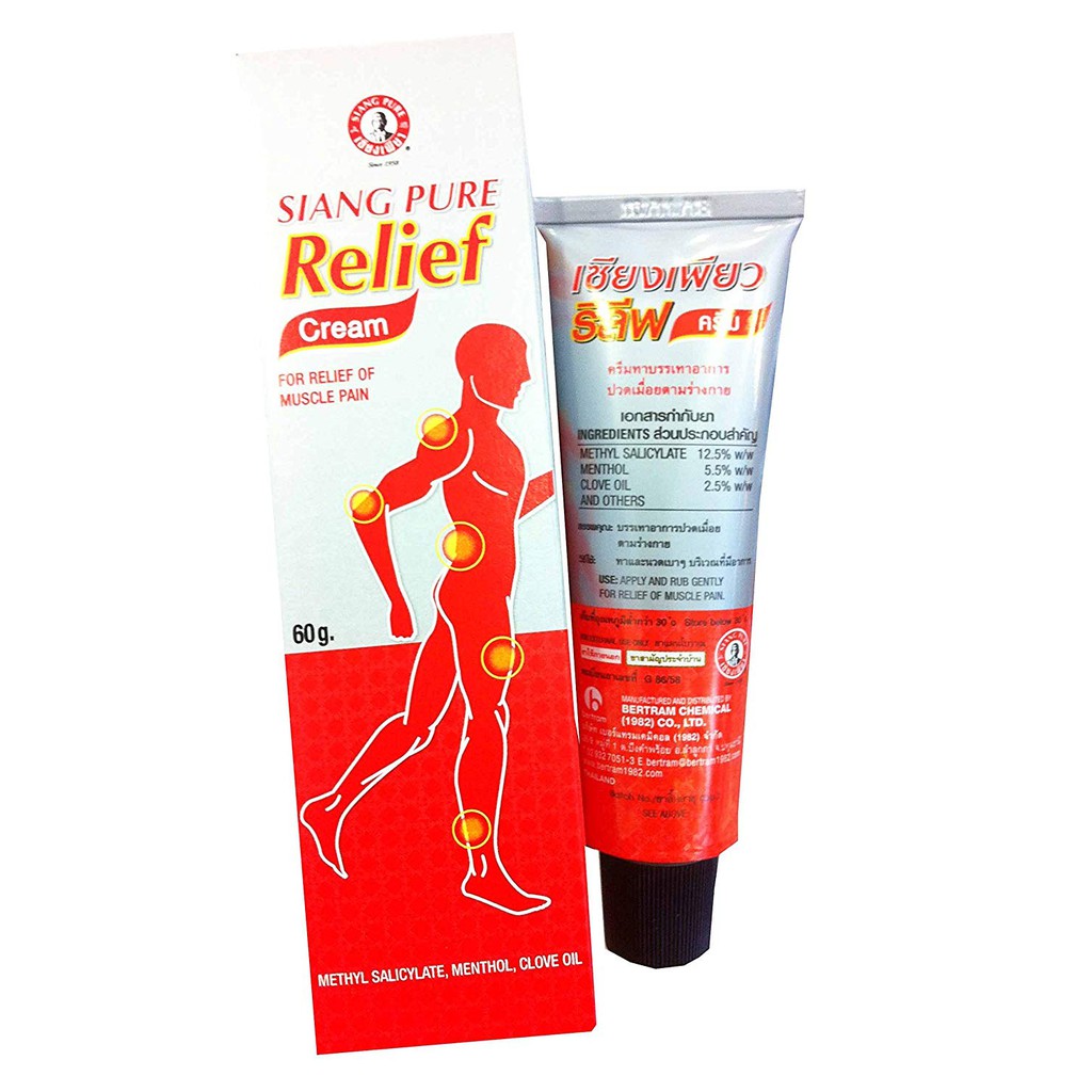 DẦU XOA BÓP SIANG PURE RELIEF CREAM 60G