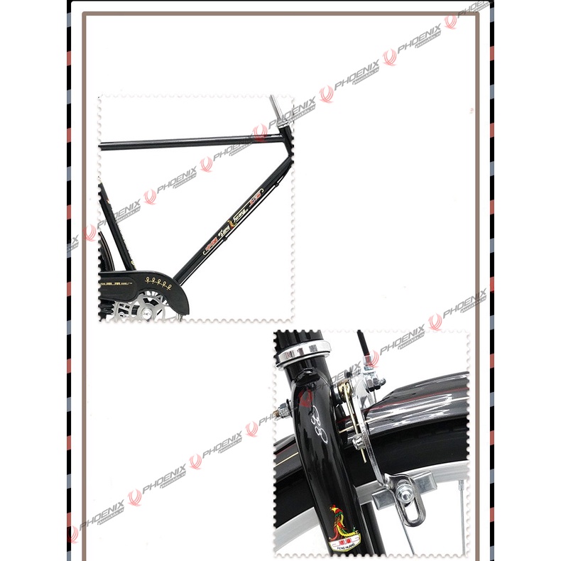 Xe đạp Phượng Hoàng Classic dáng Nam chính hãng