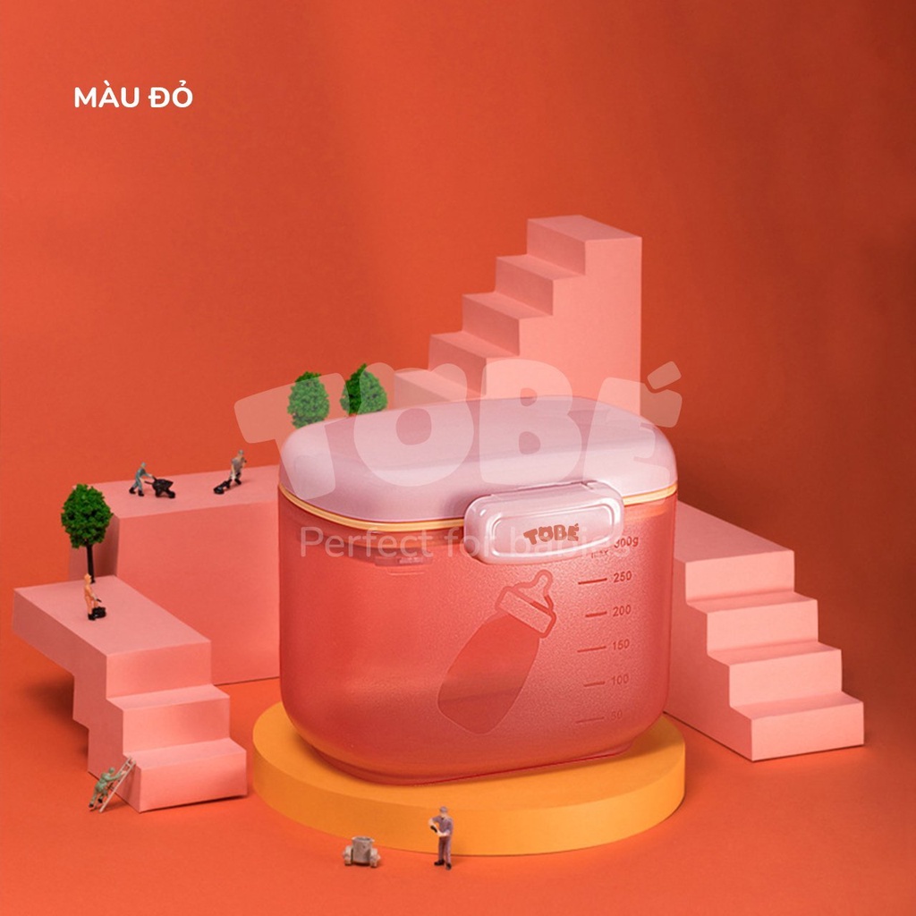 Hộp đựng sữa bột Adkins cao cấp an toàn hàng chính hãng 100% tobe tiện dụng cho bé khi đi chơi, đi du lịch 3101