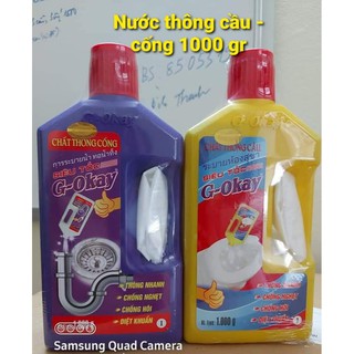 Nước thông tắc cầu cống G OKay