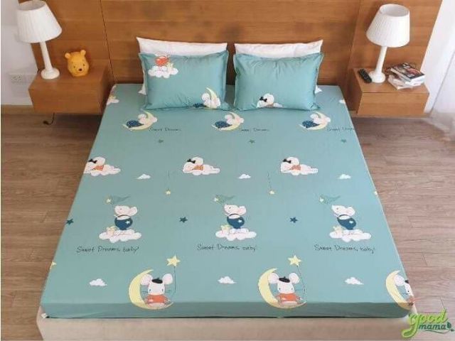 GRAP CHỐNG THẤM COTTON GOODMAMA [HOT SALE] 100% COTTON- BH 6THÁNG