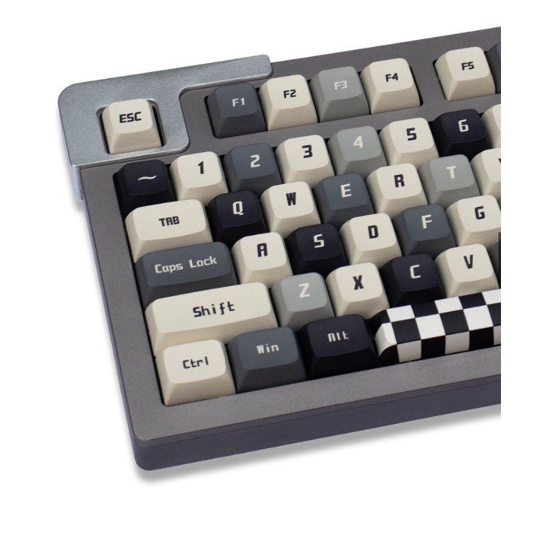 Nút Bàn Phím Cơ PBT 135 Phím Không Màu Cho 7U Space Bar 1.75U 2U