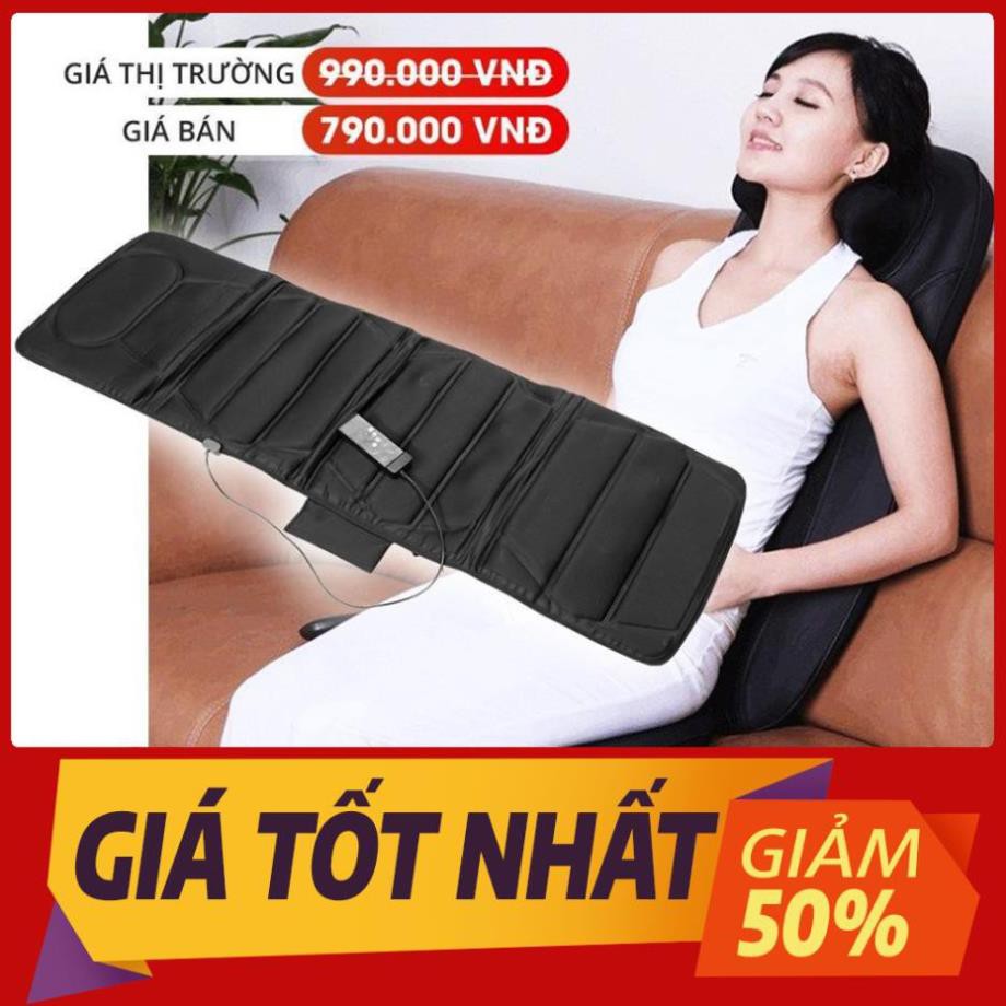 [ HÀNG CHÍNH HÃNG ] BELLA - Nệm massage toàn thân + máy massage 4 miếng dán