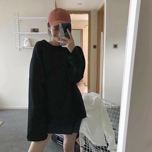 Áo nỉ dáng rộng hang quốc-KÈM CLIP | BigBuy360 - bigbuy360.vn