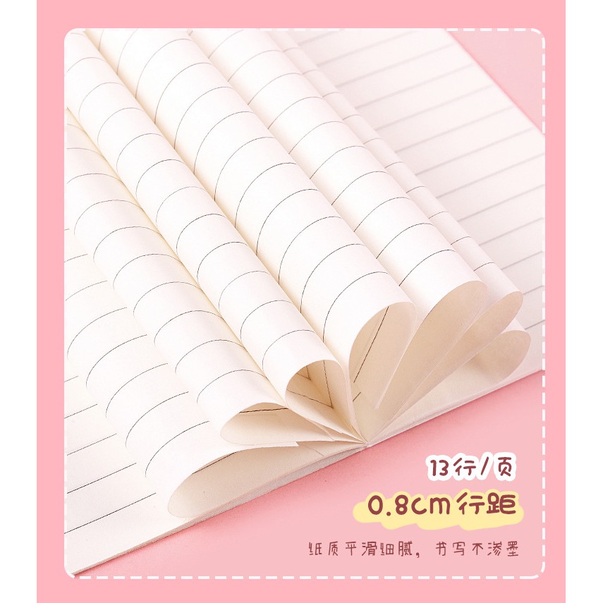 Sổ tay mini cute bỏ túi ghi chép tiện lợi bìa hoạt hình MiniNotebook 32 trang BMBooks