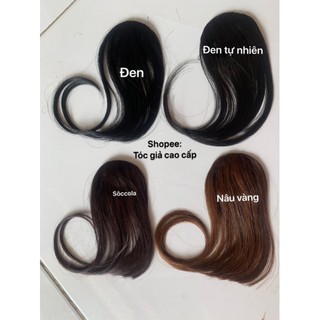 Tóc giả nữ ❤️FREESHIP❤️Tóc mái thưa có bát