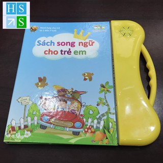 (Bản nâng cấp 3+) Sách nói song ngữ trẻ em Thanh Nga, Sách quý điện tử song ngữ Anh – Việt cho bé - giadunggiare