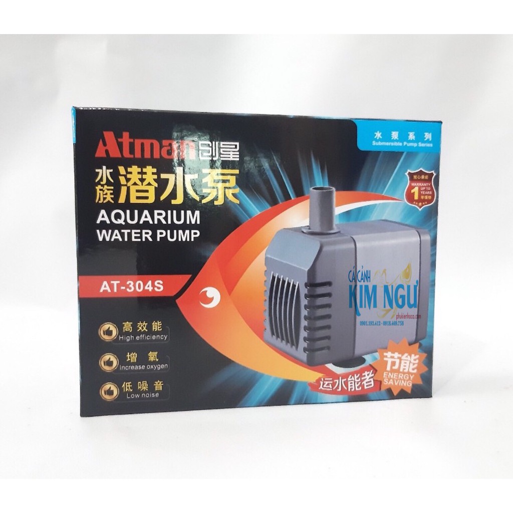 MÁY BƠM NƯỚC ATMAN AT 304S (8W)