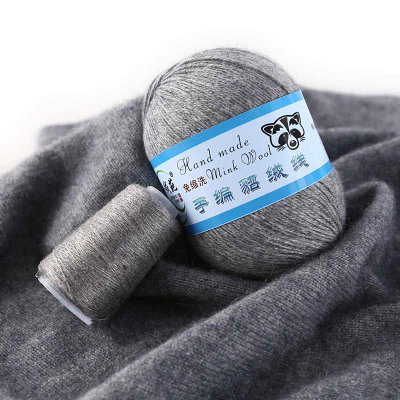 Cuộn Len Đan Sợi Cashmere Mềm Mịn 50g