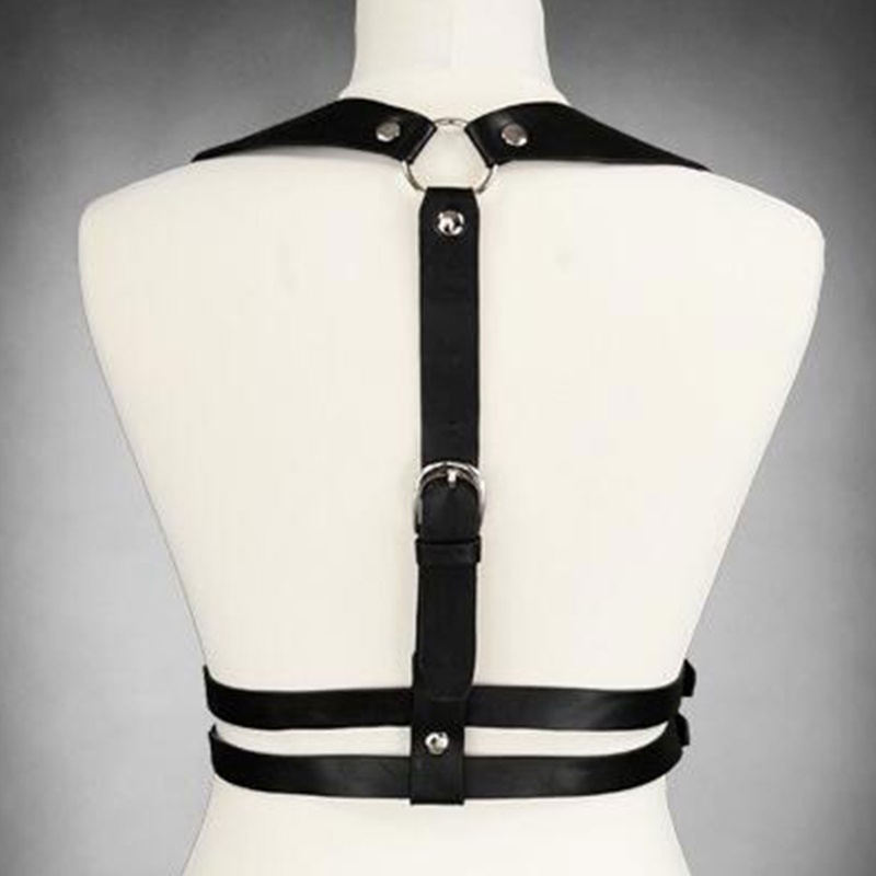 Xiangbao Dây Đai Nịt Cơ Thể Bằng Da PU Quyến Rũ Điêu Khắc Cho Nữ