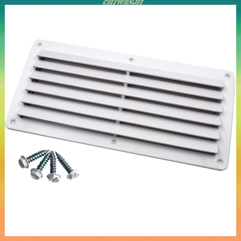 Ống thông hơi hình chữ nhật bằng nhựa ABS cho tàu thuyền RV Marine - 260mm x 125mm | BigBuy360 - bigbuy360.vn
