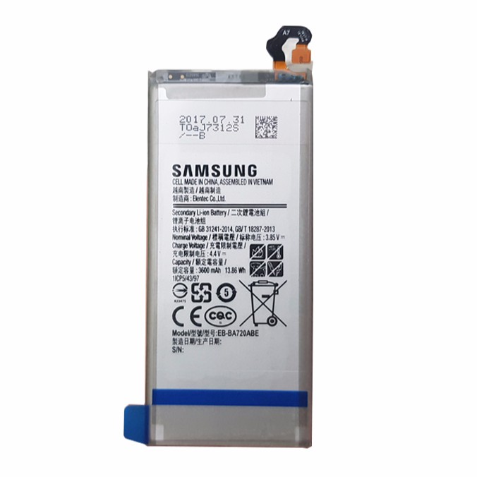 Pin Samsung A6 Plus 2018 dung lượng 3000 mAh Zin Máy - Bảo hành 3 tháng