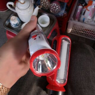 Đèn led pin sạc 2 chế độ