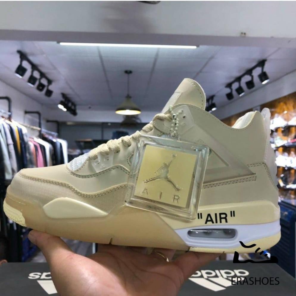 Giày Jordan 4 Off White Full Box Phụ Kiện Bản SlÊU CẤP