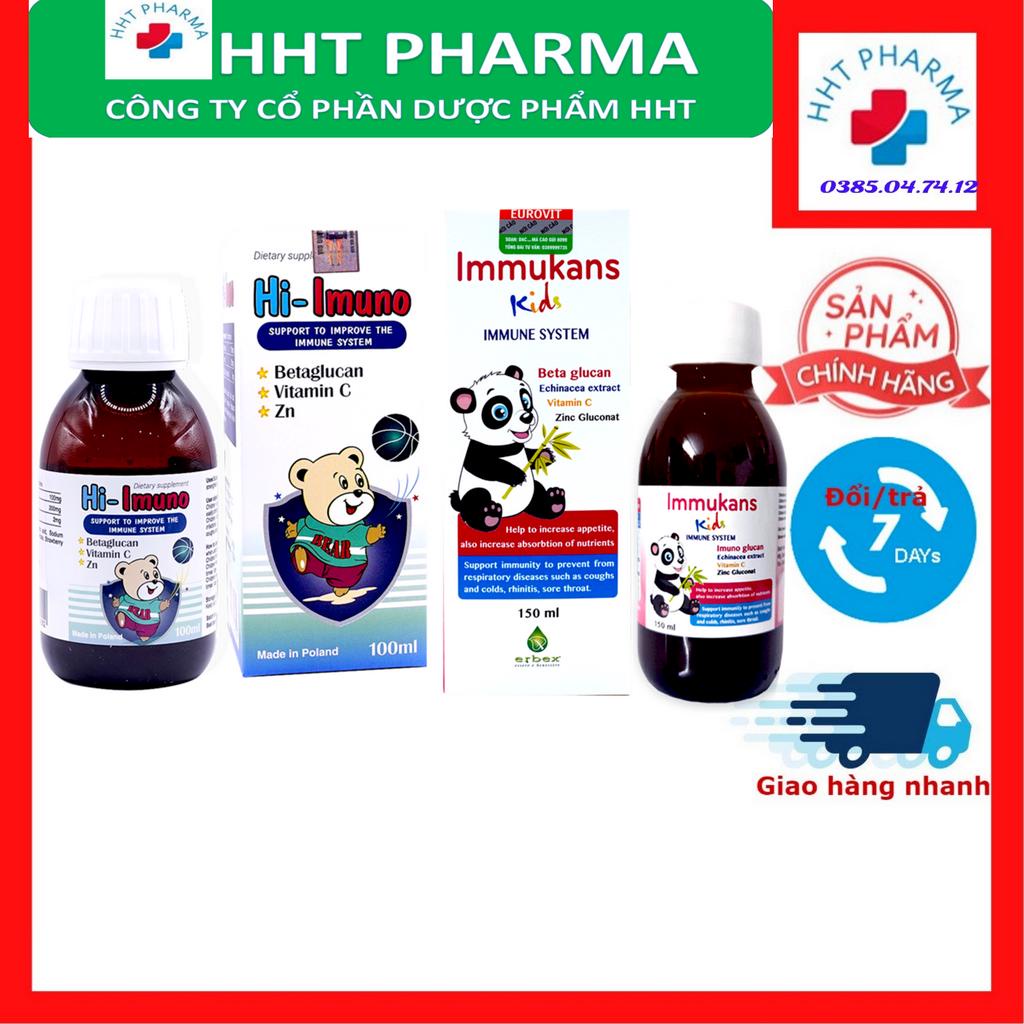 IMMUKANS KIDS Siro Ăn Ngon Và Tăng Sức Đề Kháng Cho Bé 150ml