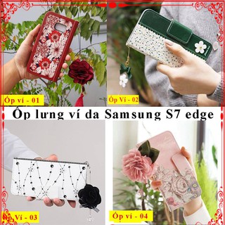 Ốp ví bao da samsung s7 edge
