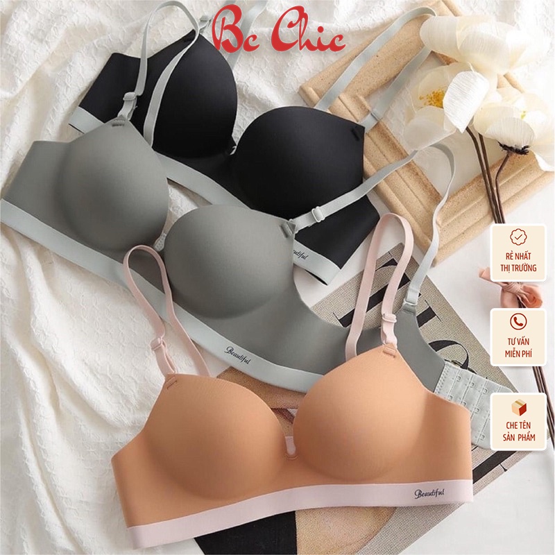 Áo Lót Nữ , Áo Ngực Nữ Nâng ngực Đúc Su Cao cấp Beautiful điệu đà tôn vòng 1 gợi cảm mã A12 BC_CHIC LINGERIE