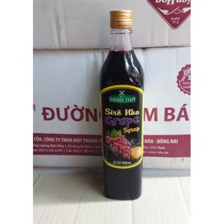 Siro golden farm vị nho 520ml