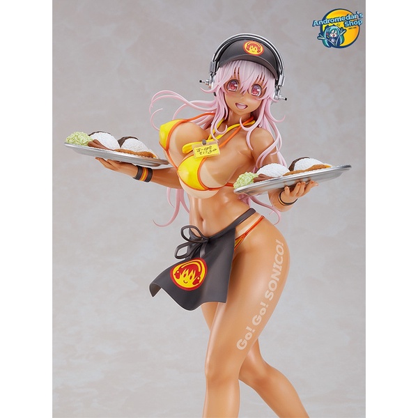 [Đặt trước][Tổng 6350k] [Max Factory] Mô hình nhân vật Super Sonico Bikini Waitress Ver 1/6 Complete Figure