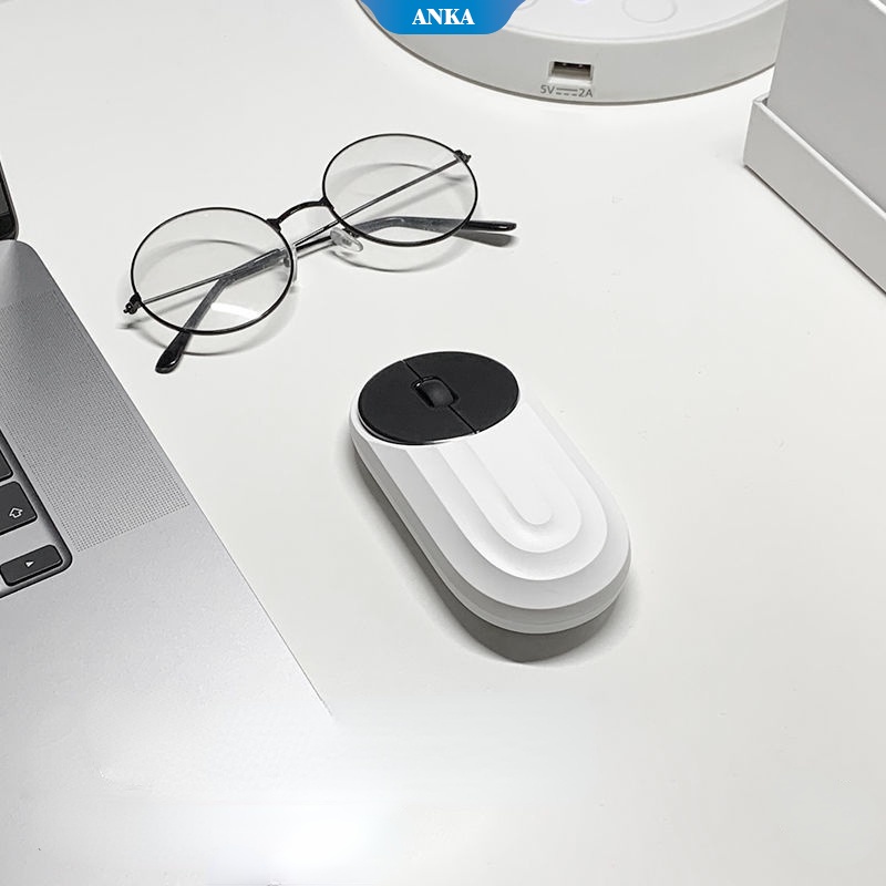 Chuột Bluetooth Không Dây Kiểu Dáng Thời Trang Dễ Thương Cho Laptop / Pc