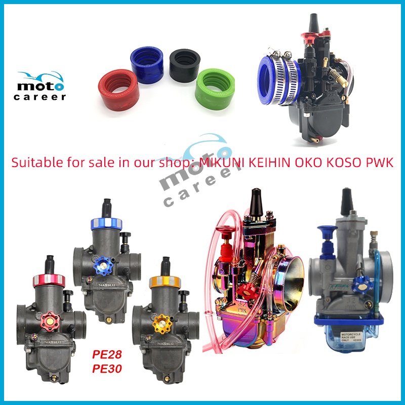 Bộ Chế Hòa Khí Bằng Cao Su Silicone 35mm/40mm/42mm/45mm Cho PWK TMX KTM KR PE Carb