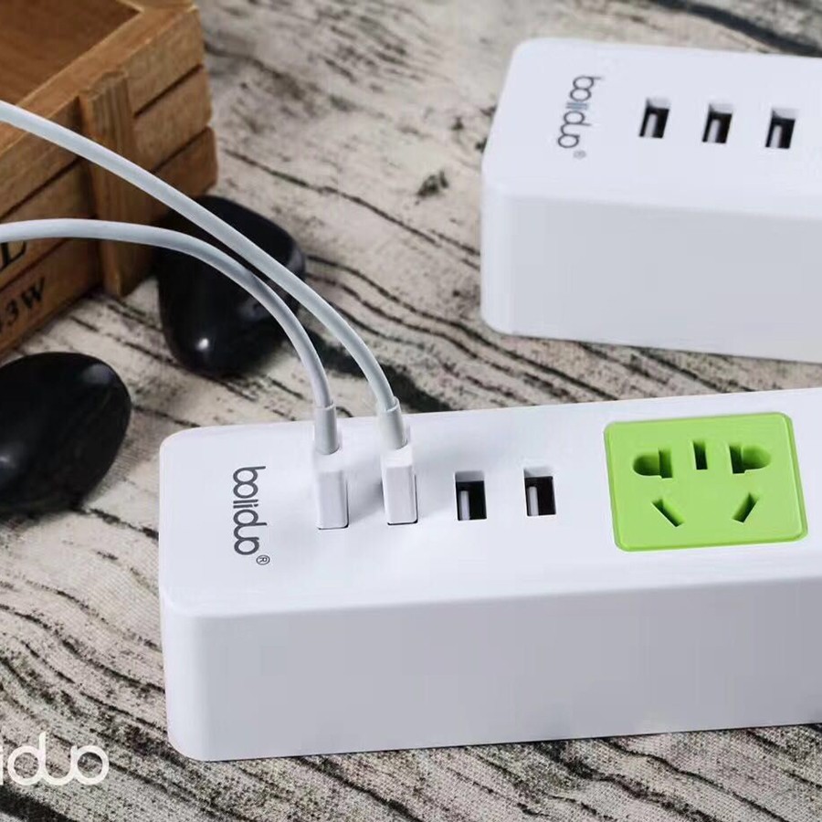 [Siêu rẻ] Ổ Điện Boliduo Power Strip S4 – Ổ Điện Đa Năng