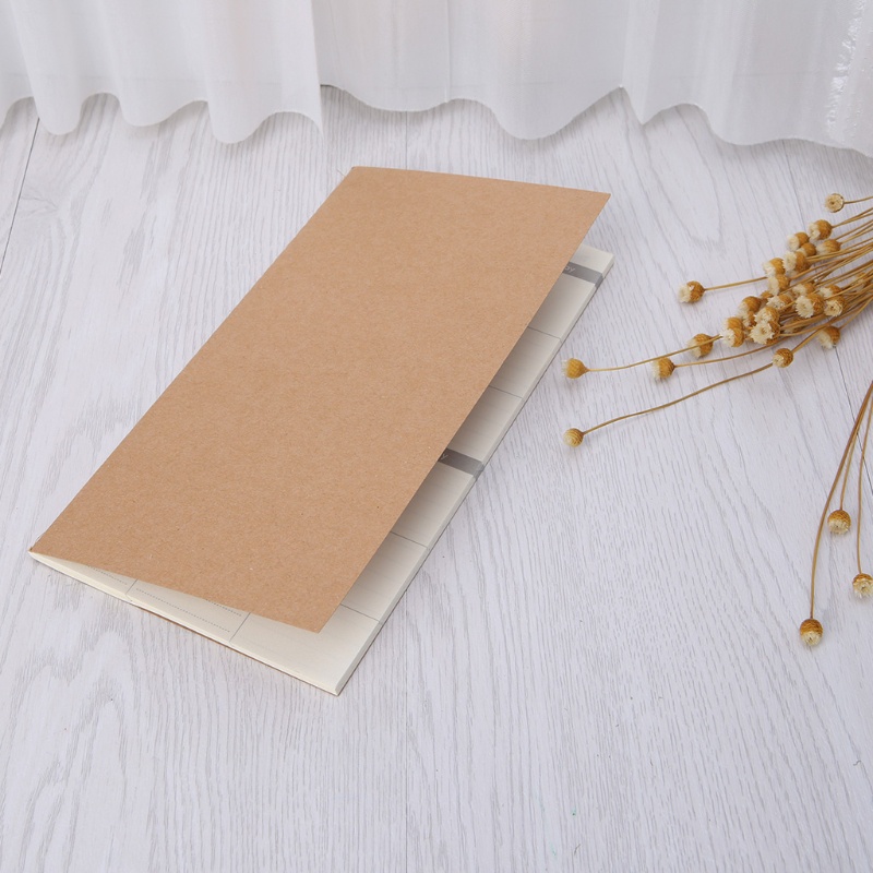 Bìa Giấy Kraft Ghi Chú Lên Kế Hoạch Hàng Tuần Tiện Dụng