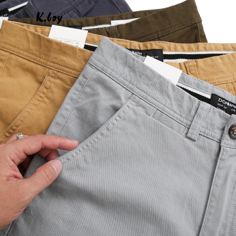 Quần short kaki nam cao cấp KBOY hcm, Quần short kaki bản nâng cấp VẢI DÀY DẶN,chất kaki thun co giãn slim fit - Q12