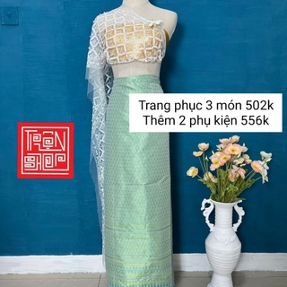Set Trang phục Thái Lan 3 món hàng sẵn