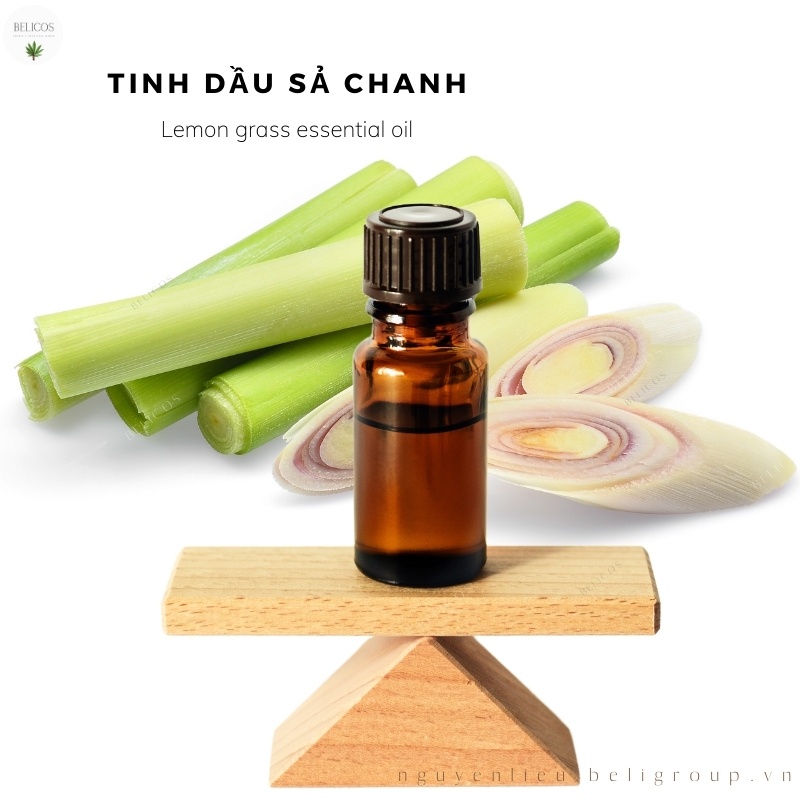 Tinh dầu Sả Chanh 30ml Nguyên Chất thiên nhiên, mùi mạnh, thơm lâu