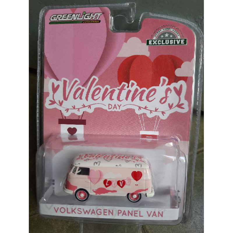 xe Greenlight Volkswagen Panel Van series Valentine day , hàng hiếm