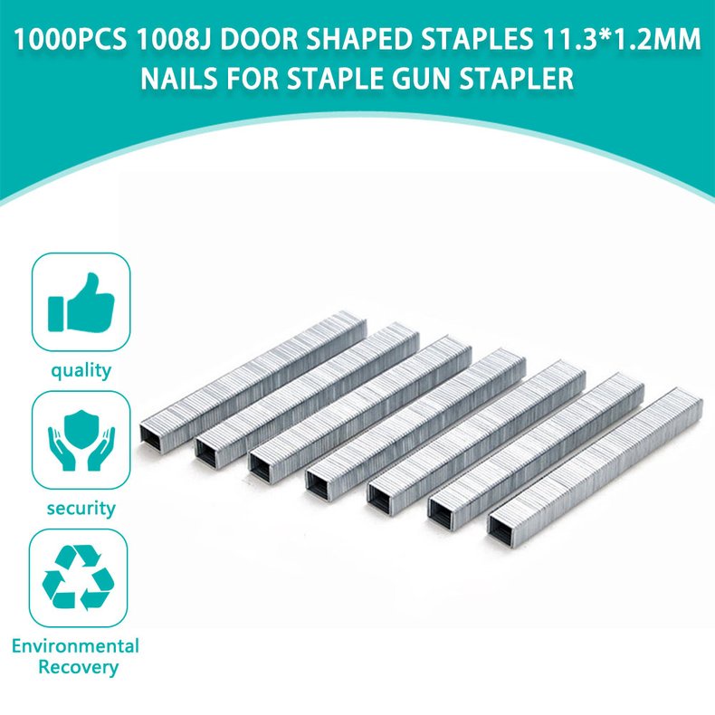 Set 1000 Đinh Ghim X0806X 1008j 11.3x1.2mm Chuyên Dụng Cho Súng Bắn Đinh