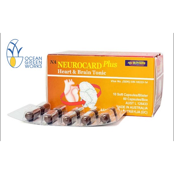 NA Neurocard Plus (Hộp 60 viên nang) Nhập Khẩu Úc Hàng Chính Hãng | BigBuy360 - bigbuy360.vn