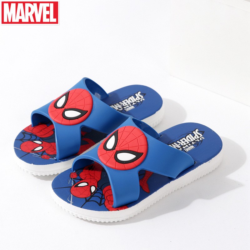 CHÍNH HÃNG DISNEY - Dép trẻ em cho bé trai, các bạn nam siêu nhân Marvel, hoạt hình thời trang dễ thương bền bỉ