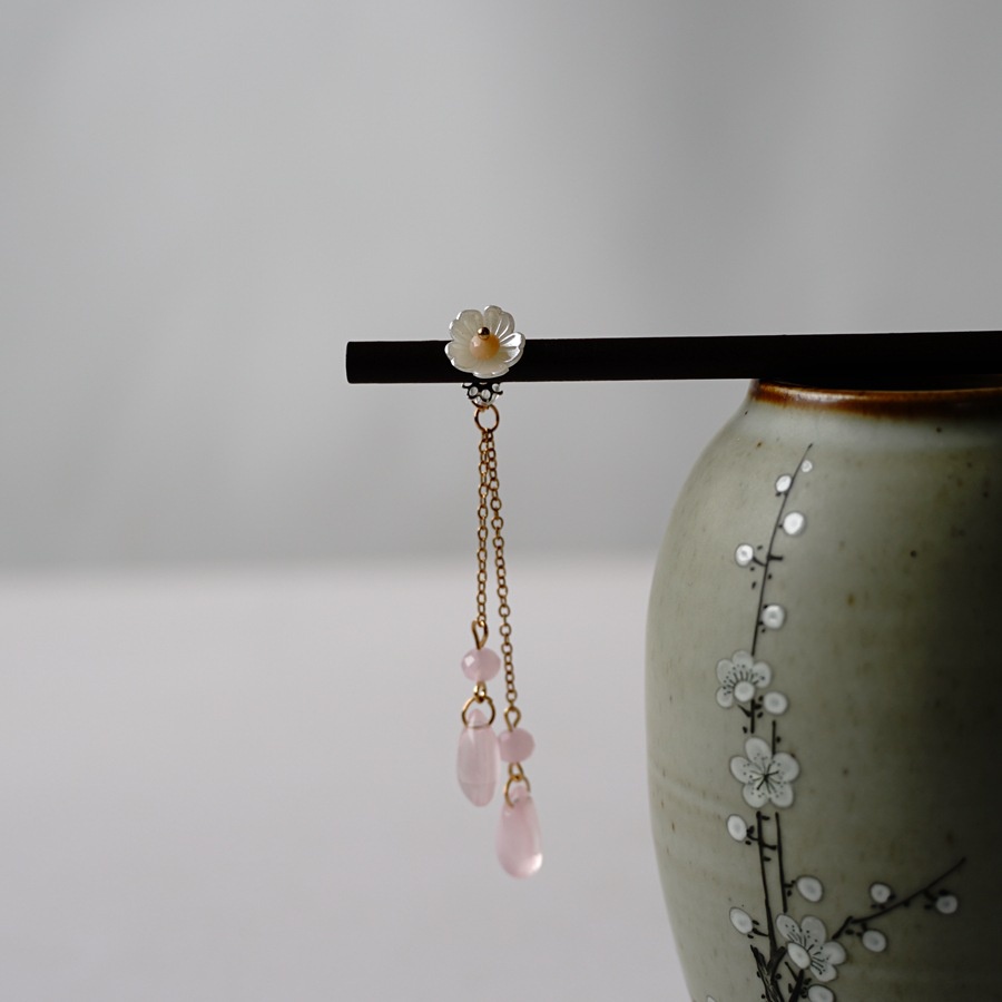 [Hàng Mới Về] Trâm Cài Tóc Bằng Gỗ Phong Cách Cổ Điển Đơn Giản Cho Nữ