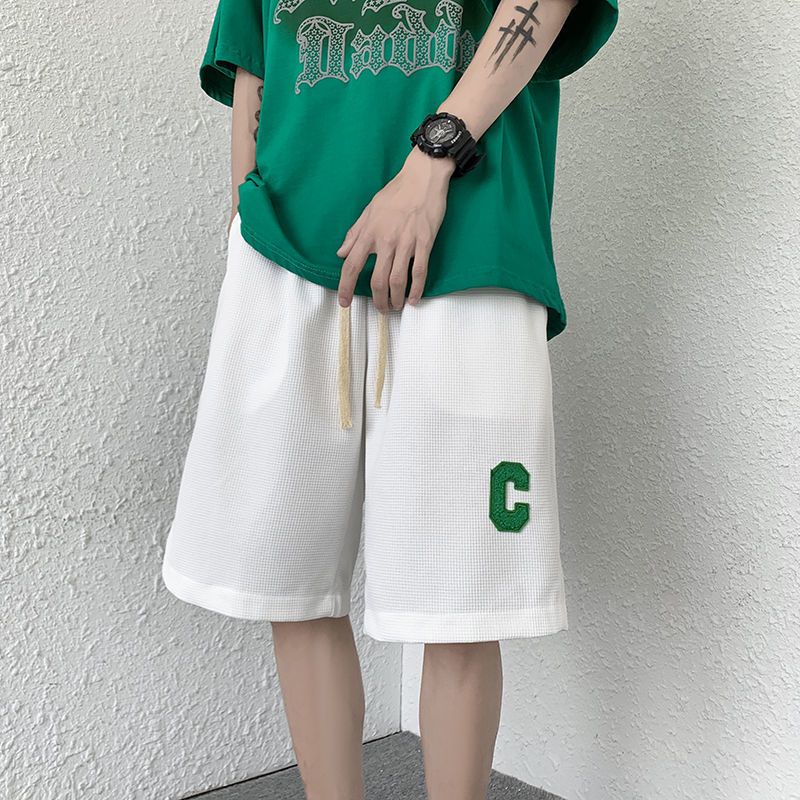 Quần short đùi Nam Nữ, Quần short đùi (chữ ©) unisex basic nam nữ cá tính