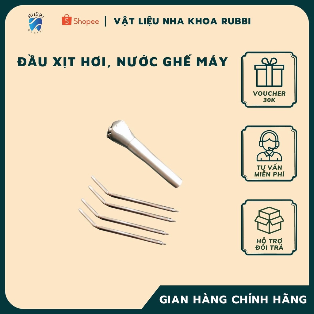 Củ và đầu xịt hơi, nước dành cho ghế máy nha khoa chất lượng cao loại tốt