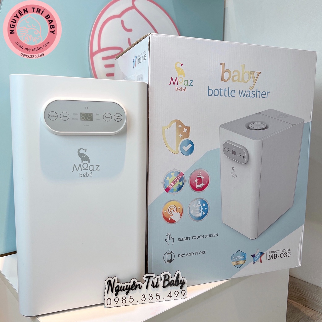 MÁY RỬA BÌNH MOAZ BÉBÉ MB035