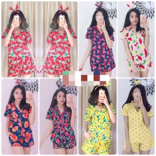 Pijama hoa quả
