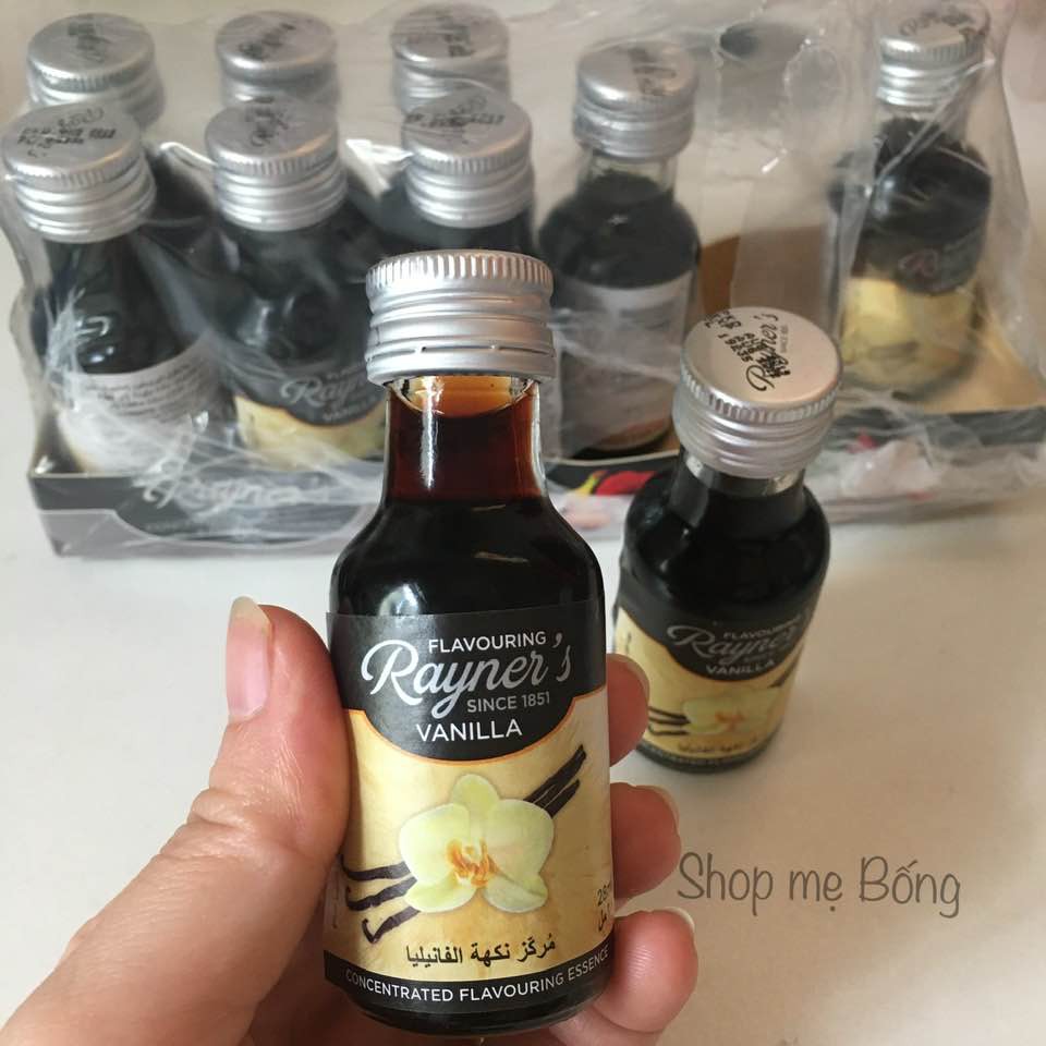 Vani Rayner's 28ml / Vani nước / Hương Vanilla (Mẫu mới, date mới)