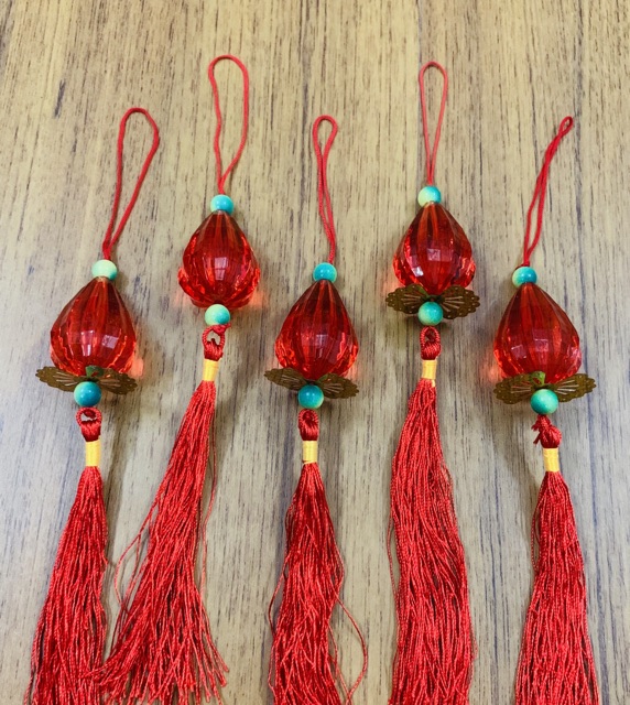 10 Dây Treo Pha Lê Nhựa Hàng Đẹp Trang Trí Tết Giá Sỉ