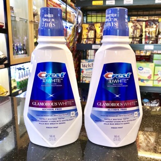 Nước Súc Miệng Crest 3D white 946ml.