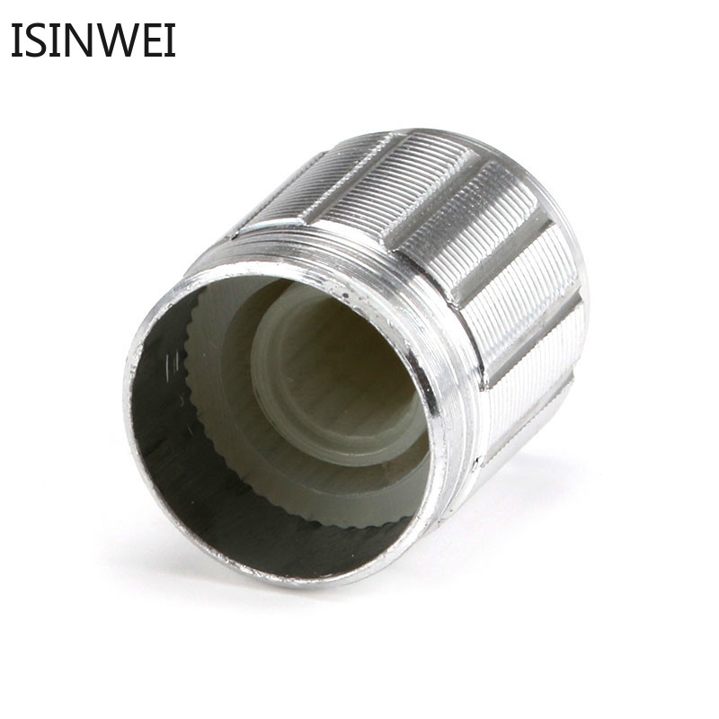 Bộ 5 nắp đậy núm vặn chiết áp bằng hợp kim nhôm 15x16.5mm đường kính 6mm